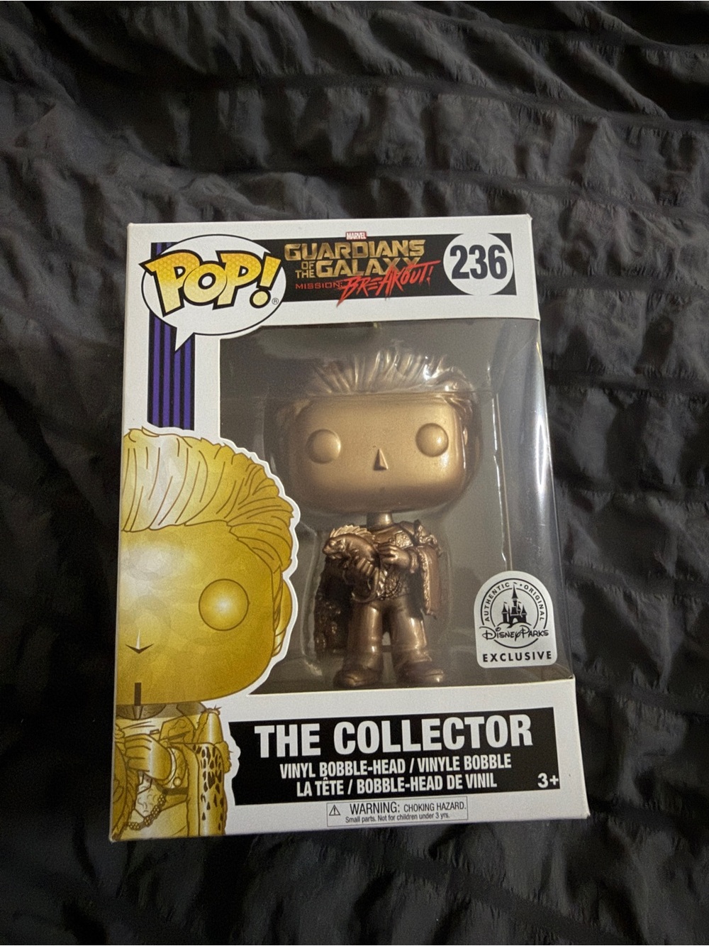 Funko Pop! The Collector Gold #236 Disney Parks Exclusive Guardians Galaxy